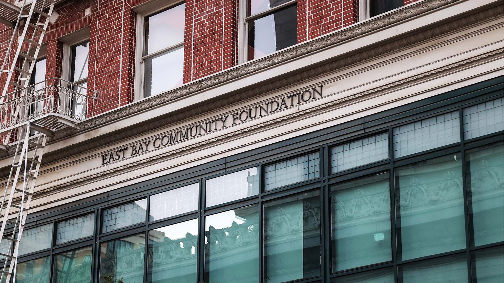 Facade of the East Bay Community Foundation building
