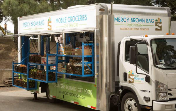Mobile grocery shop
